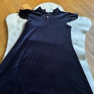 Place Midnight Velvet Dress